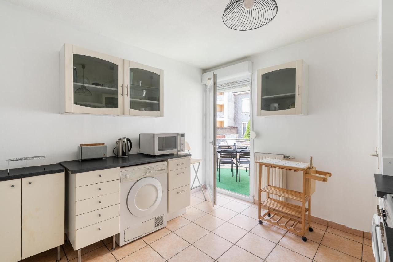 Nice Apartment With Parking Balcon Casa Lyon Villeurbanne Exterior foto
